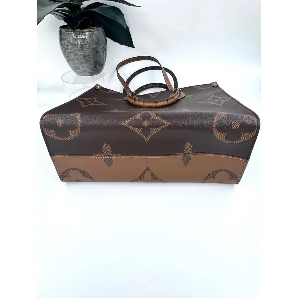Louis Vuitton Reverse Monogram On the Go MM‎ CoA Authentic